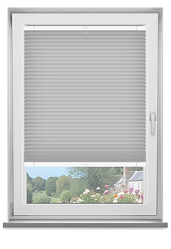 Frame Fix Nouveau Frosted Grey Dimout No Drill Blind
