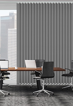 Atlantex Grey ASC Office Blind