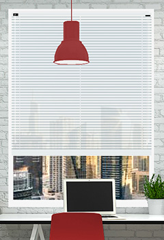 Aluminium Filtra White Office Blind