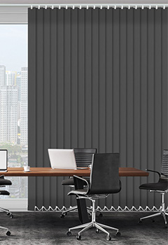 Palette Charcoal Vertical Office Blind