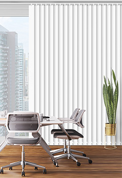 Banlight Duo FR Bright White 127mm Office Blind