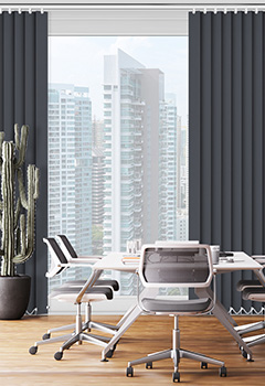 Banlight Duo FR Charcoal 127mm Office Blind