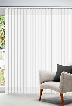 Palette Bright White 127mm Office Blind