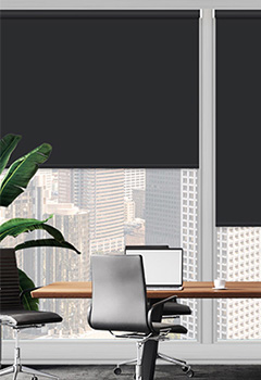 Banlight Duo FR Black Office Blind