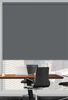 Banlight Duo FR Charcoal Office Blind