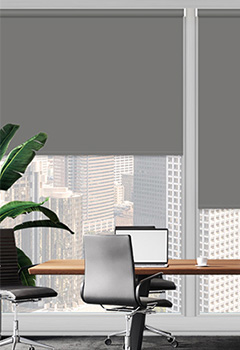 Banlight Duo FR Concrete Office Blind