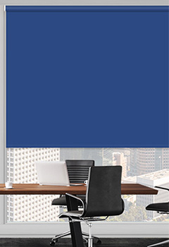 Banlight Duo FR Glacier Blue Office Blind