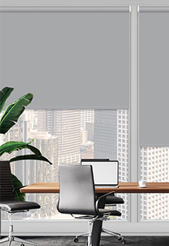 Banlight Duo FR Grey Office Blind