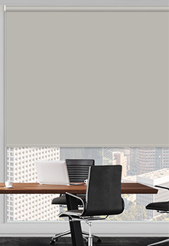 Banlight Duo FR Pale Grey Office Blind