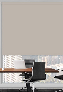 Banlight Duo FR Stone Grey Office Blind