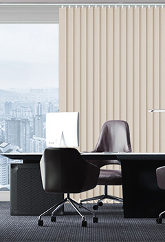 UniVert Beige Office Blind