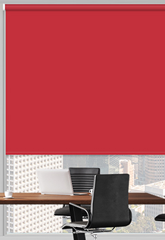 UniShade Red Blockout Shade Office Blind