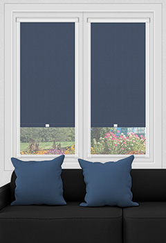 Bella Midnight Blockout No Drill Perfect Fit Blackout Blind