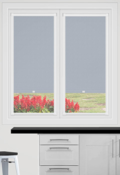 Bella Mineral Blockout No Drill Perfect Fit Blackout Blind