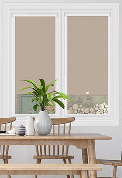 Bella Placid Blockout No Drill Perfect Fit Blackout Blind