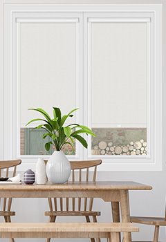 Bella Snow Blockout No Drill Perfect Fit Blackout Blind