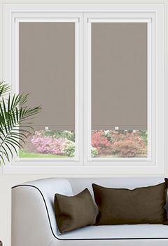 Bella Taupe Blockout No Drill Perfect Fit Blackout Blind