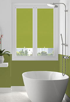 Unilux Lime PVC Blockout Perfect Fit Blackout Blind
