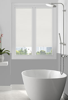 Unilux White PVC Blockout Perfect Fit Blackout Blind