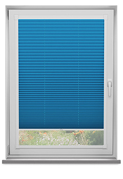 Duopleat Blackout Blue Perfect Fit Pleated Blind
