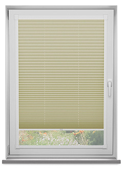 Duopleat Cream Perfect Fit Pleated Blind