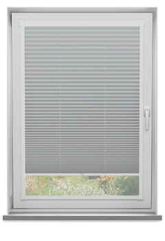 Bali Silver Perfect Fit Pleated Blind
