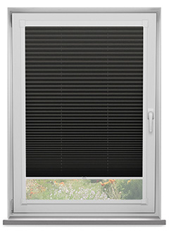 Patina Black Perfect Fit Pleated Blind