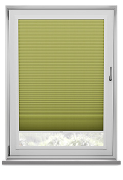 Blenheim Lime Blockout Perfect Fit Pleated Blind
