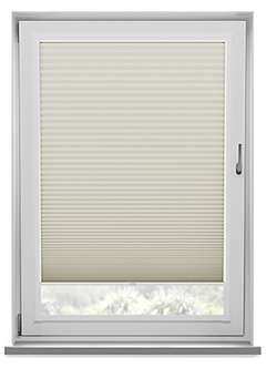 Blenheim White Mist Blockout Perfect Fit Pleated Blind