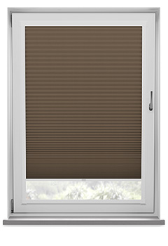 Soho Sandstone Blockout Perfect Fit Pleated Blind