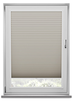 Tribeca Oatmeal Blockout Perfect Fit Pleated Blind