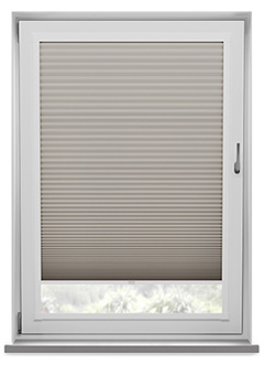 Tribeca Stone Blockout Perfect Fit Pleated Blind