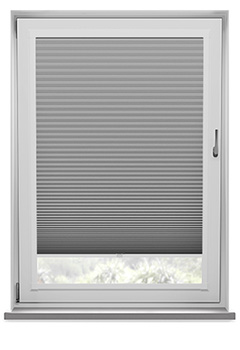 Astoria Slate Dimout Perfect Fit Pleated Blind