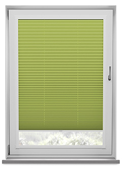 Scandi Olive Dimout Perfect Fit Pleated Blind