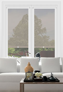 Voile Natural Stone No Drill Perfect Fit Roller Blind