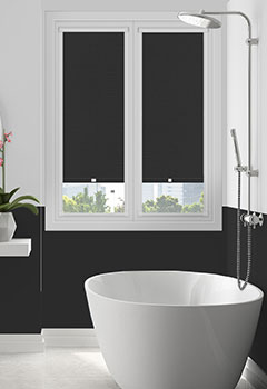 Urban FR Black Perfect Fit Roller Blind