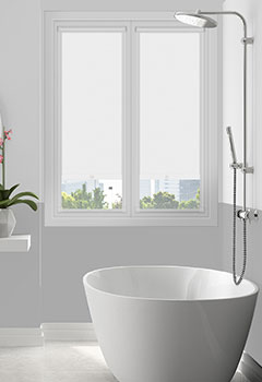 Urban FR Bright White Perfect Fit Roller Blind