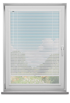 25mm Matt White Perfect Fit Venetian Blind