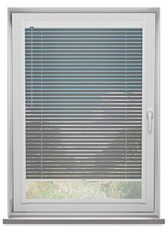 Glimmering Silver Perfect Fit Venetian Blind