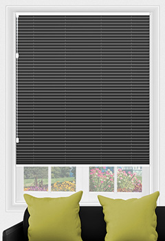 Lexington Onyx Blockout Pleated Blind