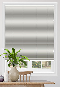 Soho Oyster Blockout Pleated Blind