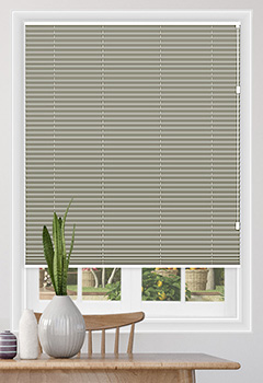 Tribeca Stone Blockout Pleated Blind