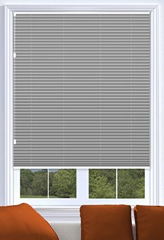 Tribeca Vintage Grey Blockout Pleated Blind