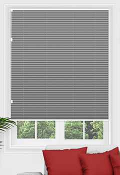 Astoria Charcoal Freehanging Pleated Blind