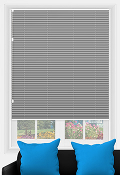 Astoria Slate Freehanging Pleated Blind
