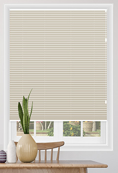 Bowery Cashmere Freehanging Pleated Blind