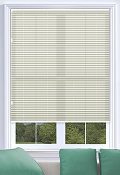 Lexington Cream Freehanging Pleated Blind