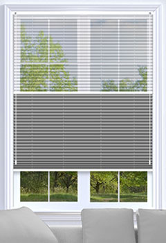 Voile Snow & Lexington Grey Blockout 