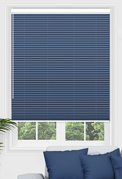 Blenheim Indigo Blockout V05 Pleated Blind