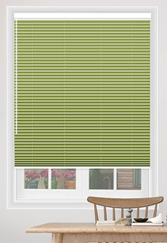 Blenheim Lime Blockout V05 Pleated Blind